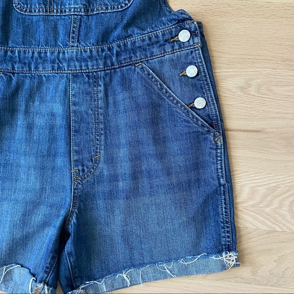 GAP Denim Overall Shorts - Picture 10 of 12